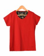 تیشرت یقه هفت رنگی