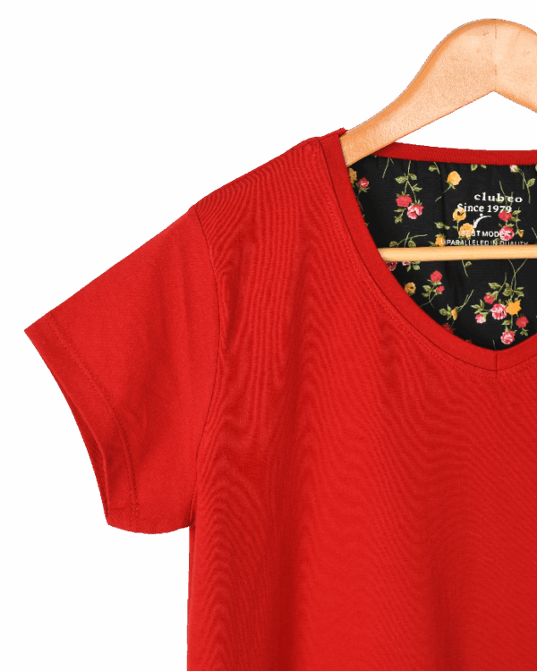 تیشرت یقه هفت رنگی - Image 5