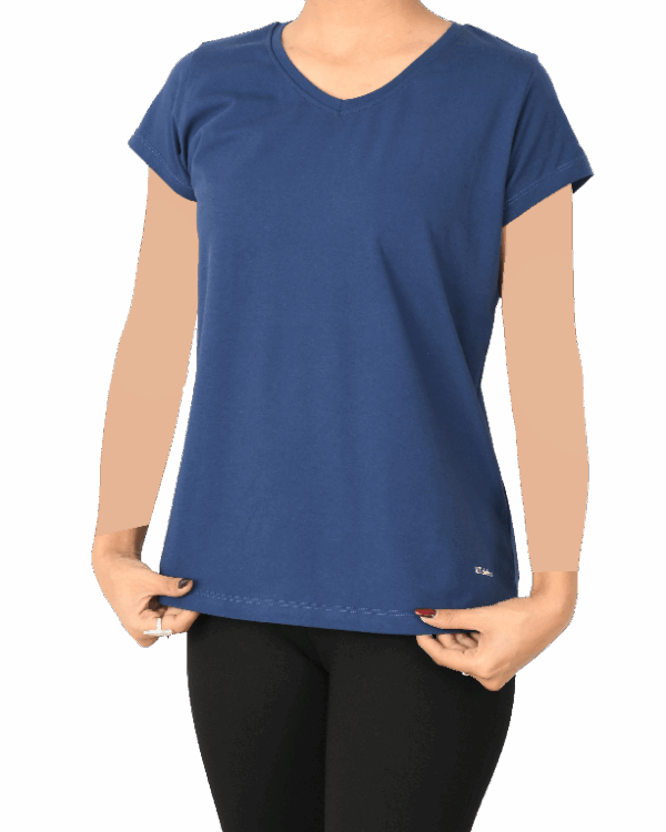 تیشرت یقه هفت رنگی - Image 6