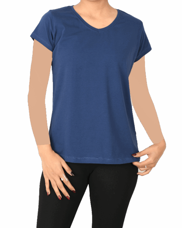 تیشرت یقه هفت رنگی - Image 7