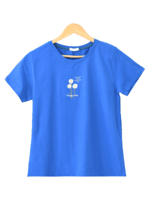 تیشرت گلدوزی بابونه