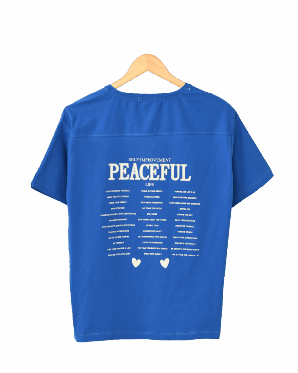 تیشرت پشت چاپی پیسفول - Image 3