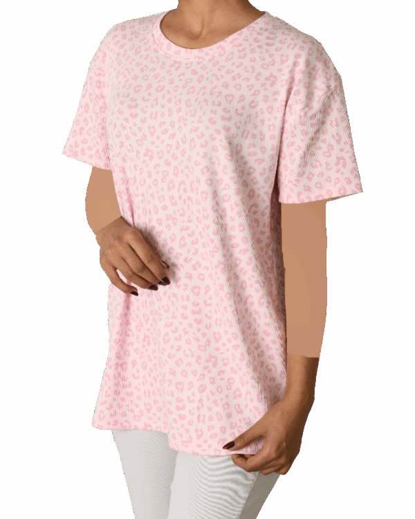 تیشرت کبریتی طرح دار اچ اند ام - Image 9