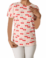 تیشرت کبریتی طرح دار اچ اند ام - Image 7