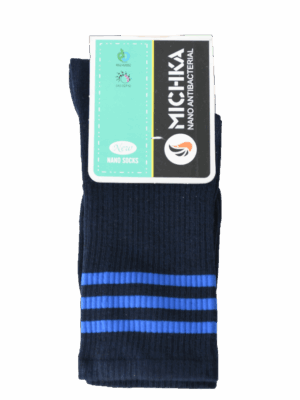 جوراب ساق بلند مردانه سه خط