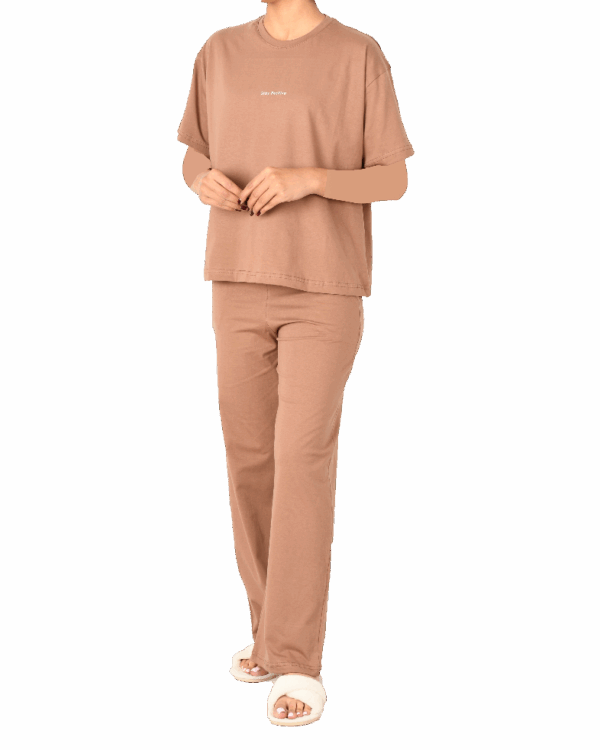 ست تیشرت و شلوار راحتی رنگی - Image 10