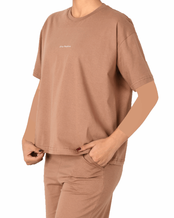 ست تیشرت و شلوار راحتی رنگی - Image 11