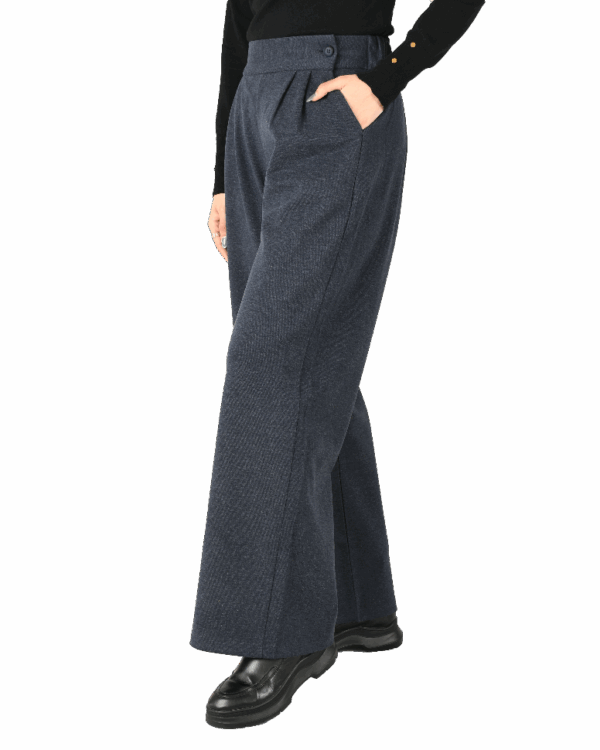 شلوار بغل دکمه فوتر - Image 7