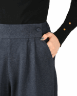 شلوار بغل دکمه فوتر - Image 9