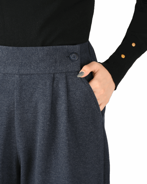 شلوار بغل دکمه فوتر - Image 9