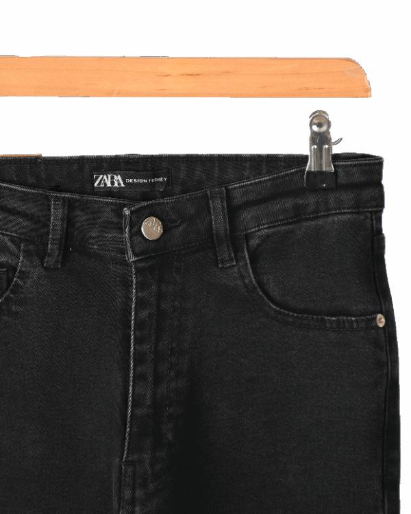 شلوار نیم بگ ذغالی - Image 2