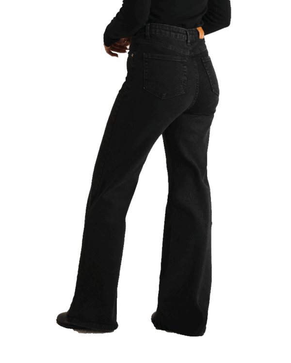 شلوار نیم بگ ذغالی - Image 8