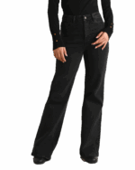 شلوار نیم بگ ذغالی - Image 5