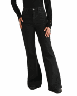 شلوار نیم بگ ذغالی - Image 6