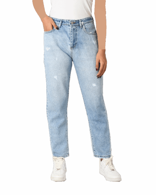 شلوار جین مام فیت - Image 4