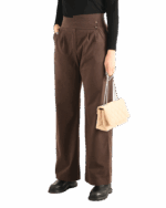 شلوار فوتر جلو دکمه پشت کش - Image 7