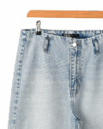 شلوار جین واید لگ زارا آبی روشن - Image 5