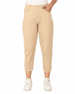 شلوار مام فیت کتان - Image 5