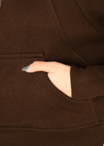 هودی نیم زیپ کراپ - Image 7