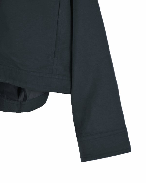 کت-کراپ-بارونی-یقه-جیر--(20) ترنچ کت دو جیب یقه دار - Image 11