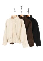 بامبر جکت مخمل کبریتی جیب پاکتی - Image 2