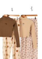 ست بلوز کراپ و شلوار عروسکی - Image 4