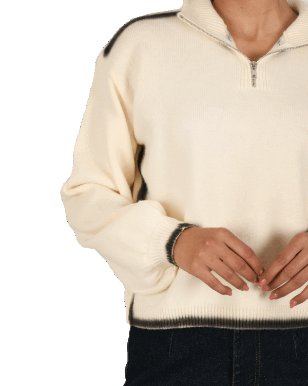 بافت نیم زیپ بغل خط - Image 6