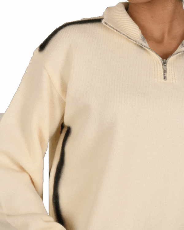 بافت نیم زیپ بغل خط - Image 7