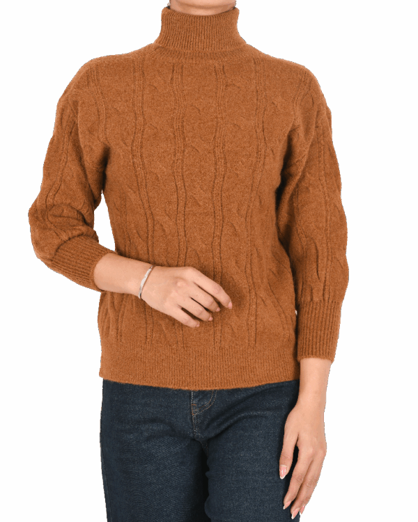 بافت یقه اسکی ستاره - Image 8