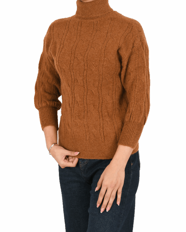 بافت یقه اسکی ستاره - Image 7