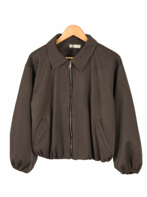 بامبر جکت فوتر جلو زیپ