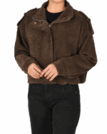 بامبر جکت مخمل کبریتی جیب پاکتی - Image 11