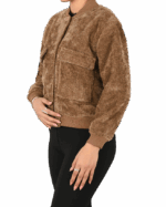 بامبر جکت مخمل کبریتی - Image 4