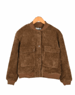 بامبر جکت مخمل کبریتی