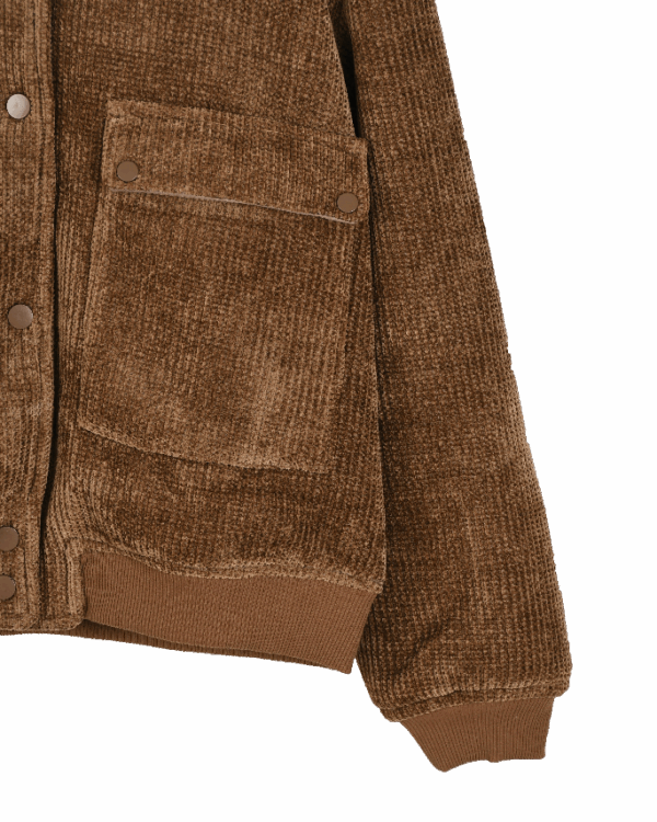 بامبر جکت مخمل کبریتی - Image 6