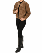 بامبر جکت مخمل کبریتی - Image 3