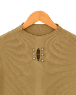 بافت یقه ایستاده مروارید - Image 8