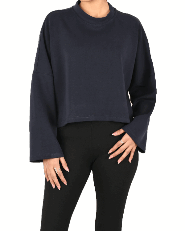 بلوز کراپ اویشو - Image 6