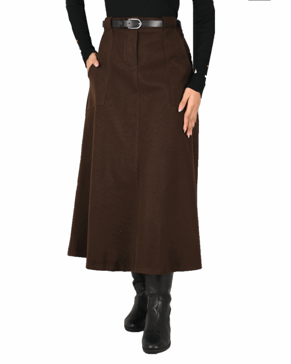 دامن فوتر کمربند دار - Image 9