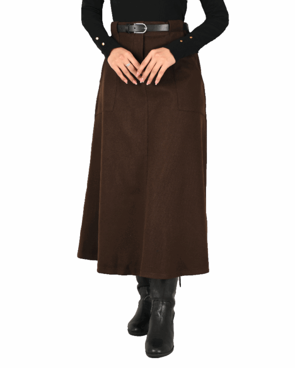 دامن فوتر کمربند دار - Image 10