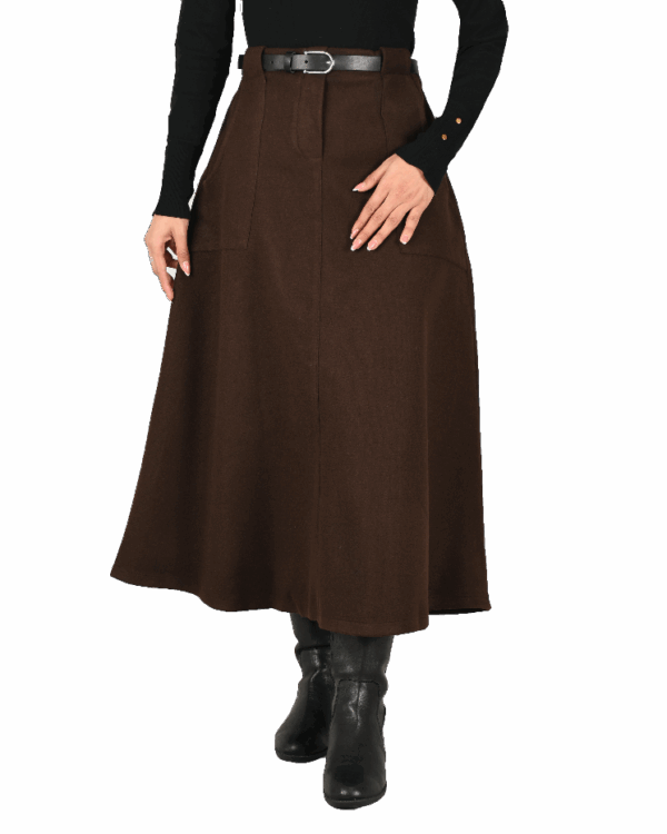 دامن فوتر کمربند دار - Image 12