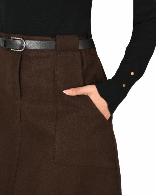 دامن فوتر کمربند دار - Image 13