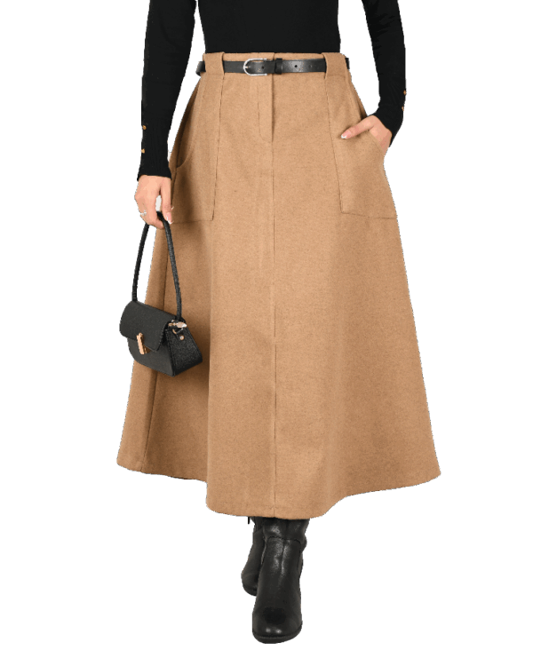 دامن فوتر کمربند دار - Image 5