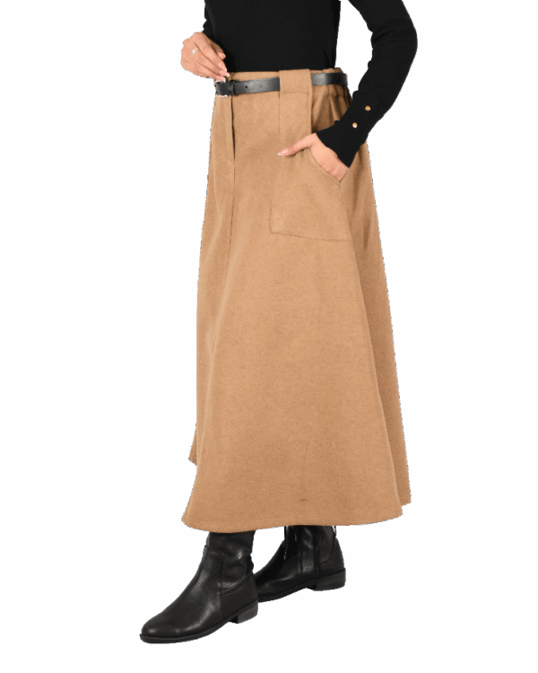 دامن فوتر کمربند دار - Image 7