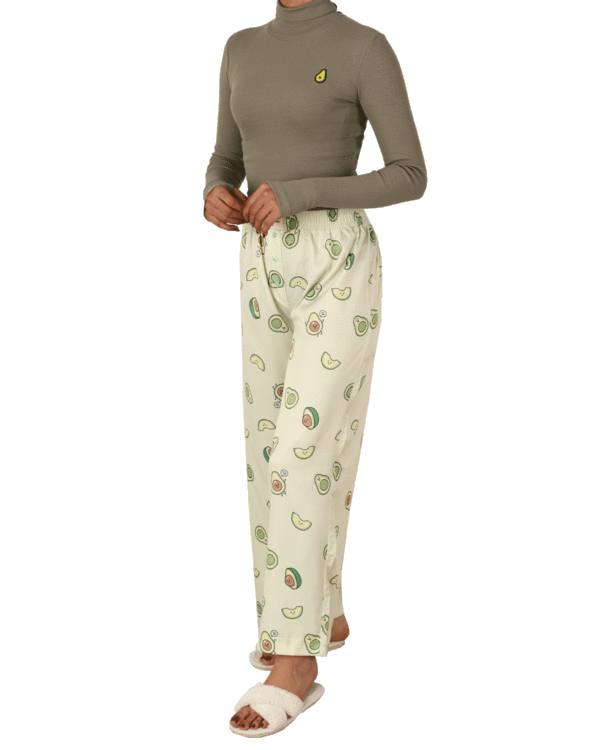 ست بلوز کراپ و شلوار عروسکی - Image 6