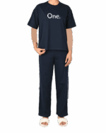 ست تیشرت و شلوار بغل خط وان - Image 4