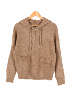 سویشرت بافت کلاه دار