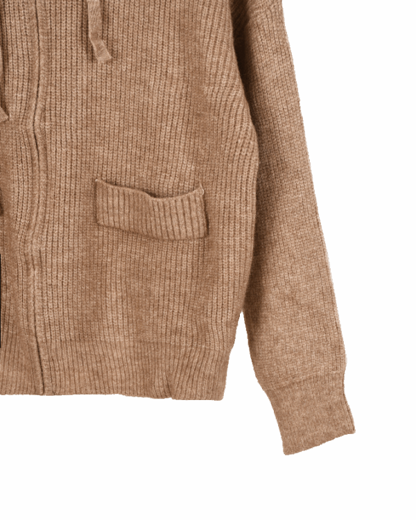 سویشرت بافت کلاه دار - Image 9