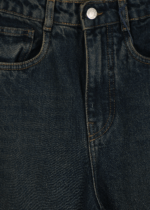 شلوار شافل سرمه ای کثیف - Image 7