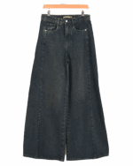 شلوار شافل سرمه ای کثیف